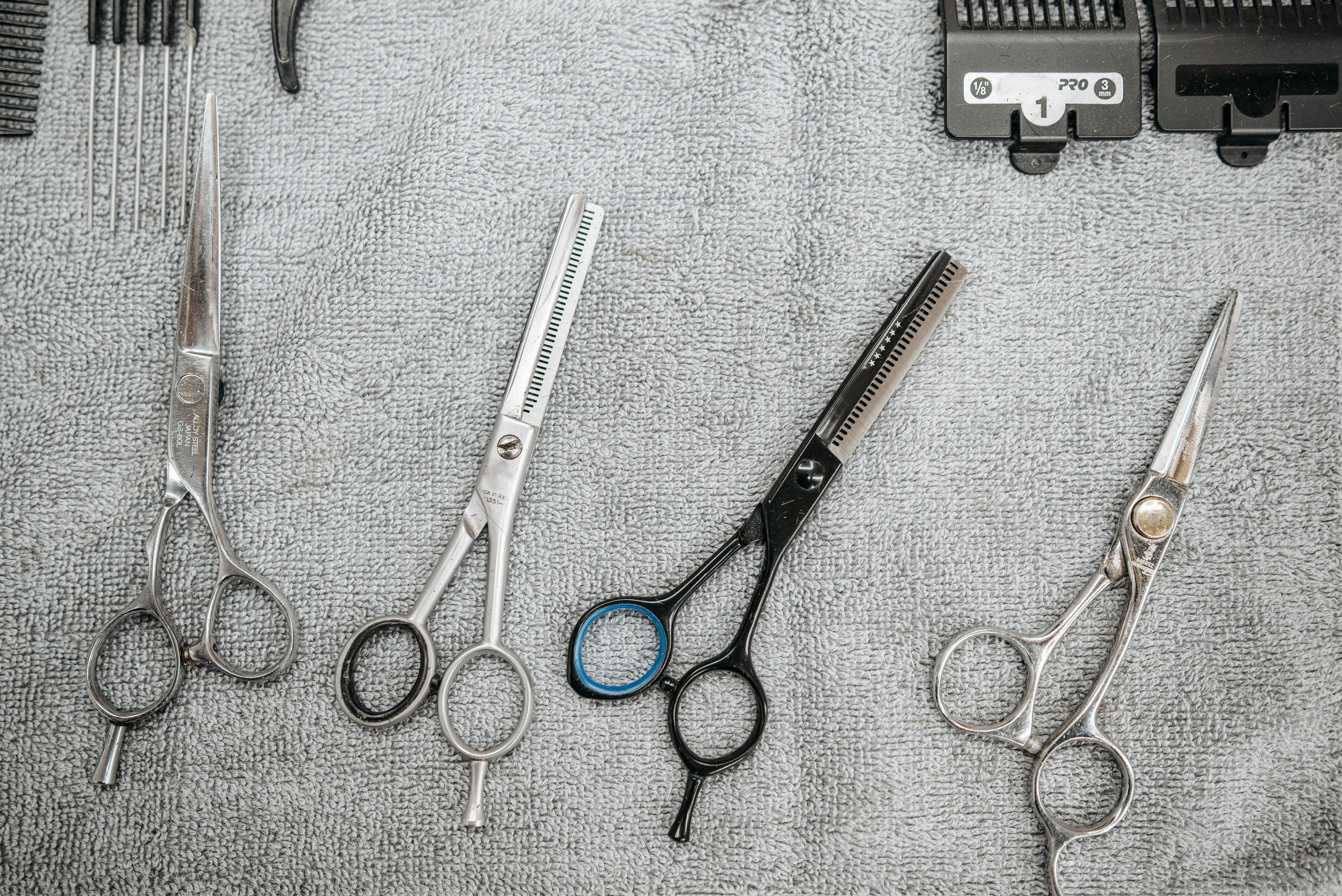 Herramientas profesionales de barbería